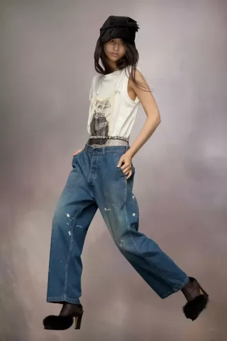 Vaqueros desgastados de Maison Margiela
