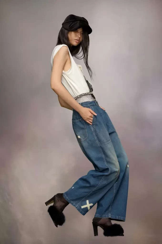 Vaqueros desgastados de Maison Margiela