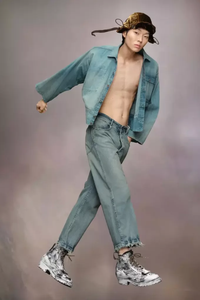 Vaqueros desgastados de Maison Margiela