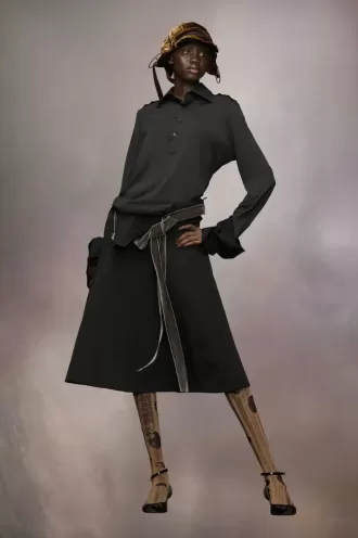 Vestido en proceso de elaboración