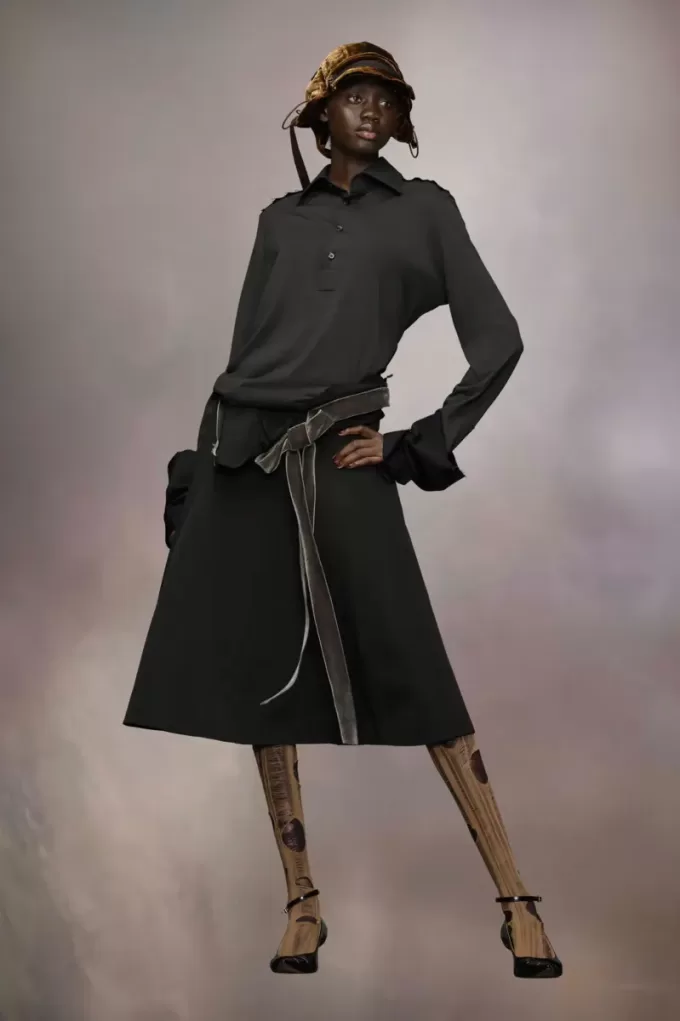 Vestido en proceso de elaboración