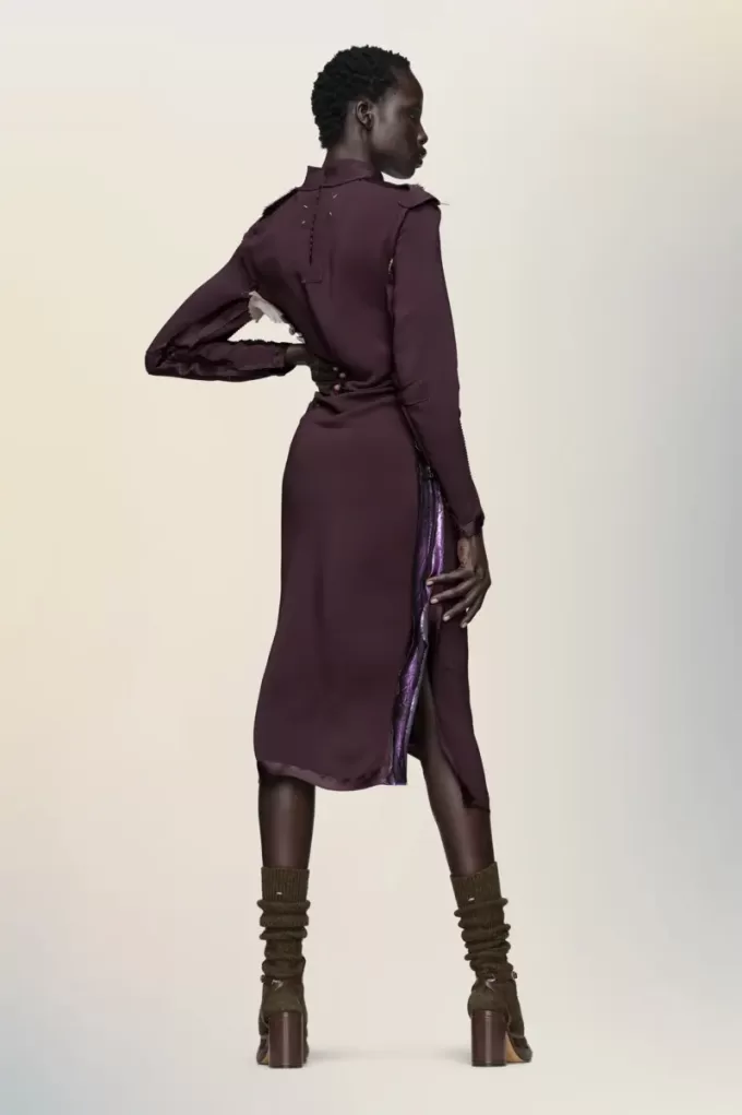 Vestido midi de Maison Margiela Vestido midi de Maison Margiela